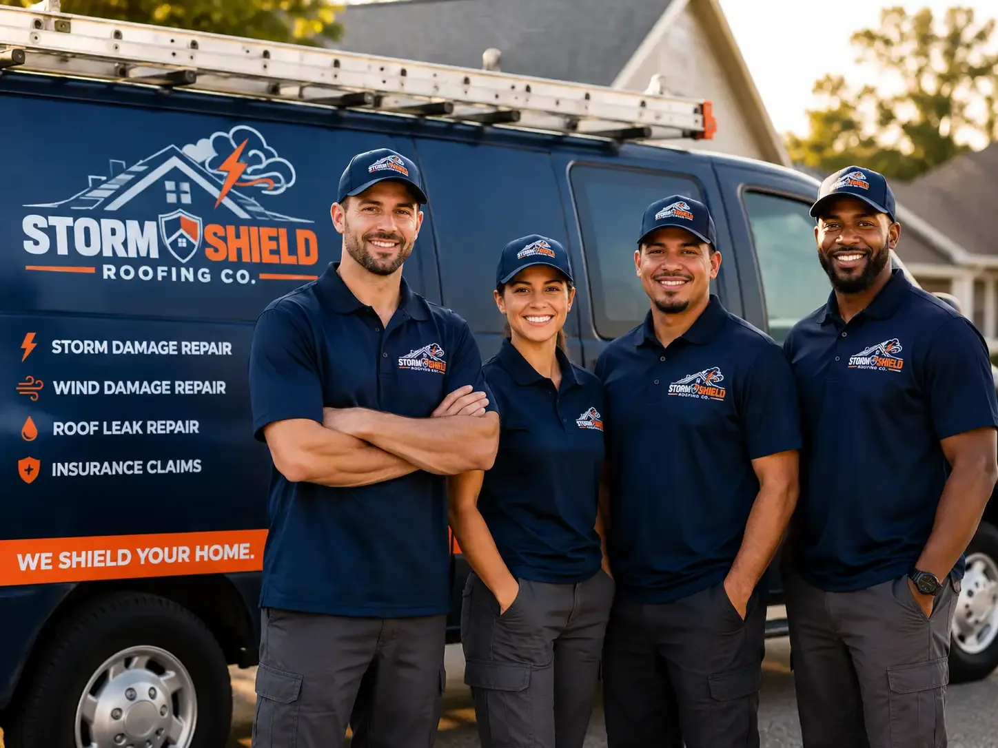 Storm Damage Roof Repair company in Hills, MN
